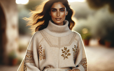 High Neck Sweaters With Skirts