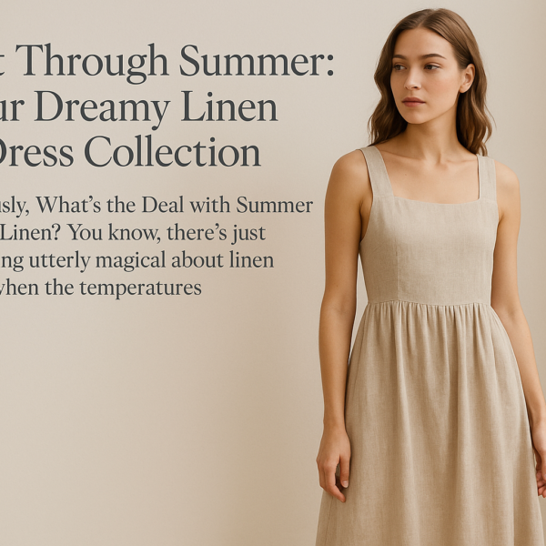 Float Through Summer: Our Dreamy Linen Dress Collection