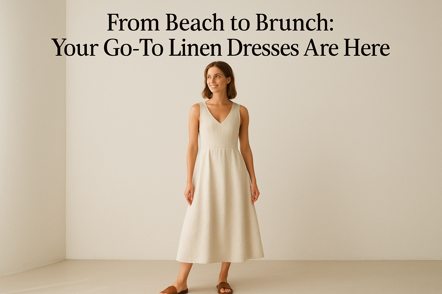 From Beach to Brunch: Your Go-To Linen Dresses Are Here