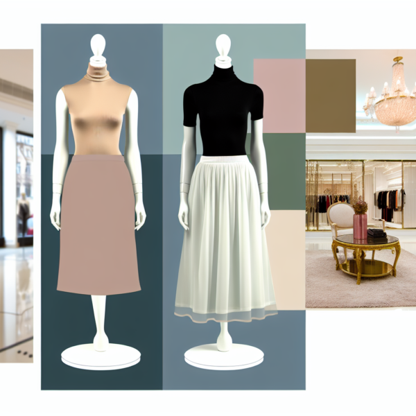 High Neck Sweaters With Skirts