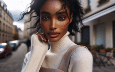 High Neck Sweaters With Skirts