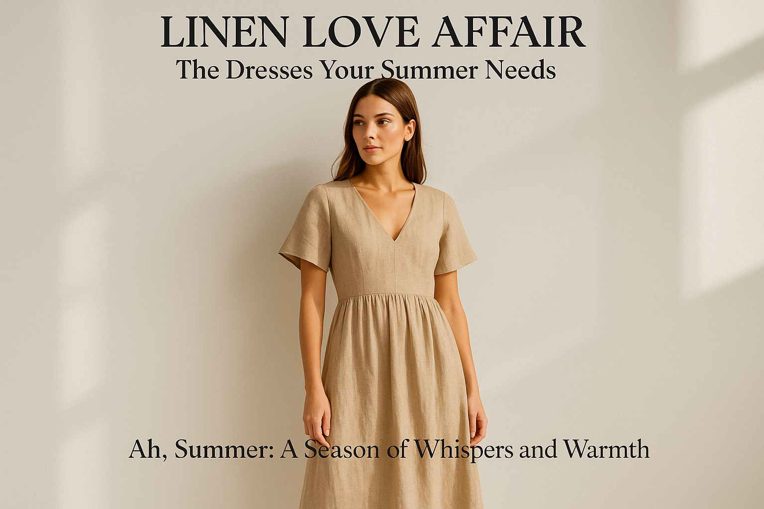 Linen Love Affair: The Dresses Your Summer Needs