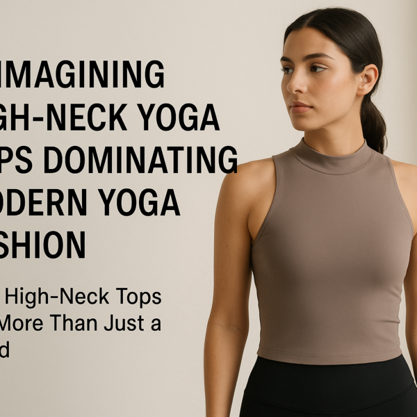 Reimagining High-Neck Yoga Tops Dominating Modern Yoga Fashion