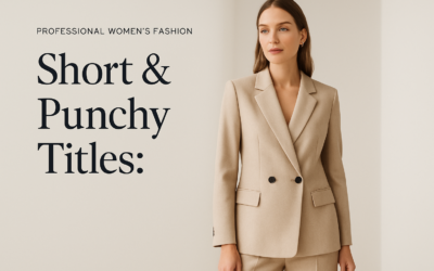 Short & Punchy Titles: