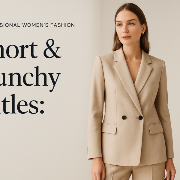 Short & Punchy Titles: