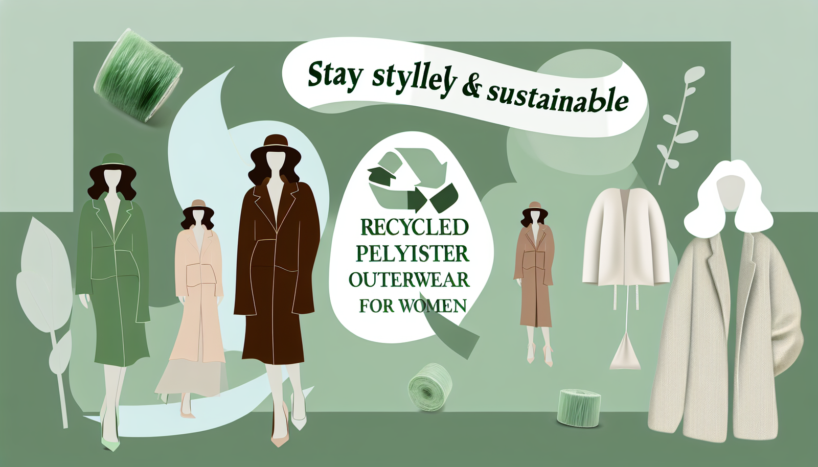 “Stay Stylish & Sustainable: The Rise of Recycled Polyester Outerwear for Women”