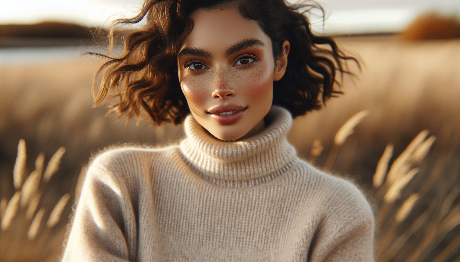 High Neck Sweaters With Skirts