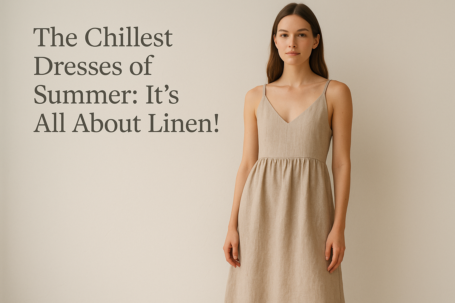 The Chillest Dresses of Summer: It’s All About Linen!