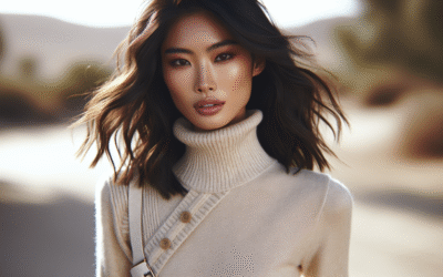 High Neck Sweaters With Skirts