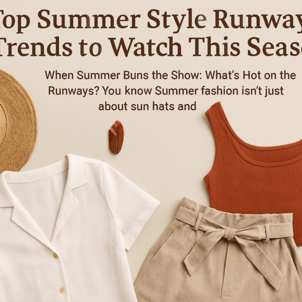 Top Summer Style Runway Trends to Watch This Season