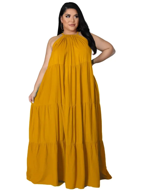 Flattering A-Line Suspender Dress - Day to Night Style