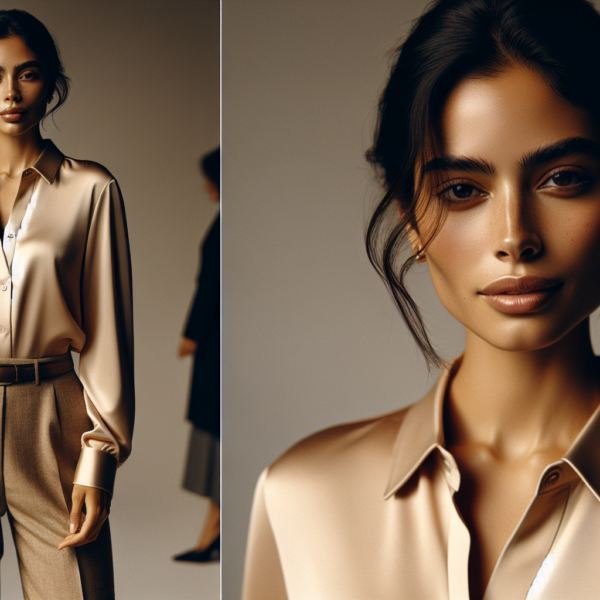 silk blouses for office