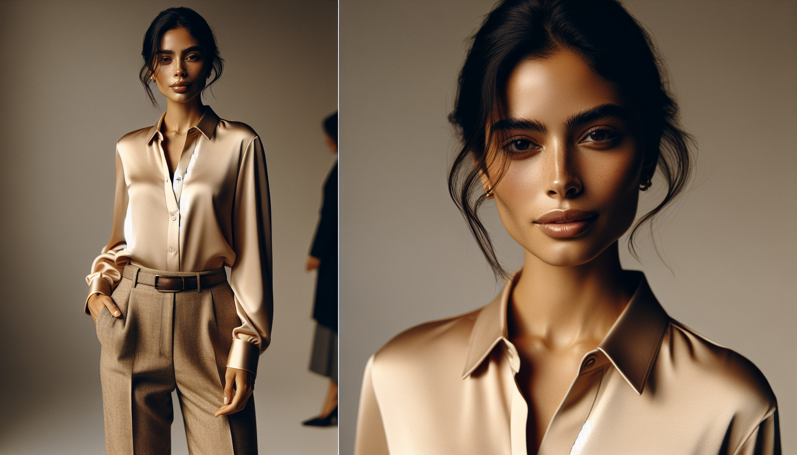 silk blouses for office