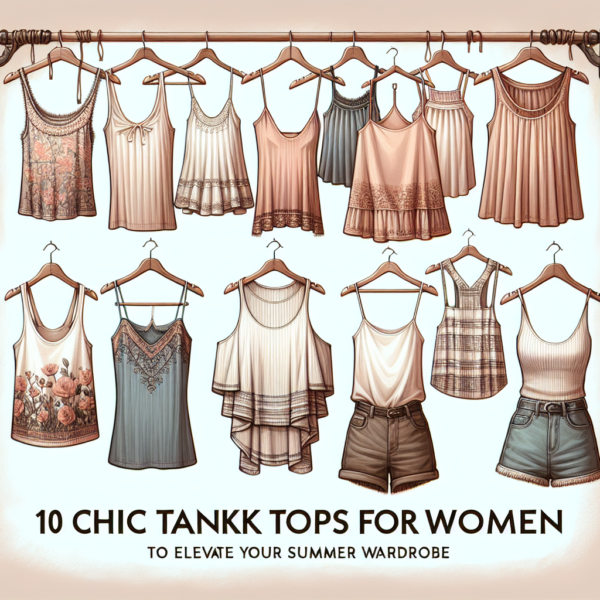 Stylish Tank Tops For Women Sleeveless Style Ideas