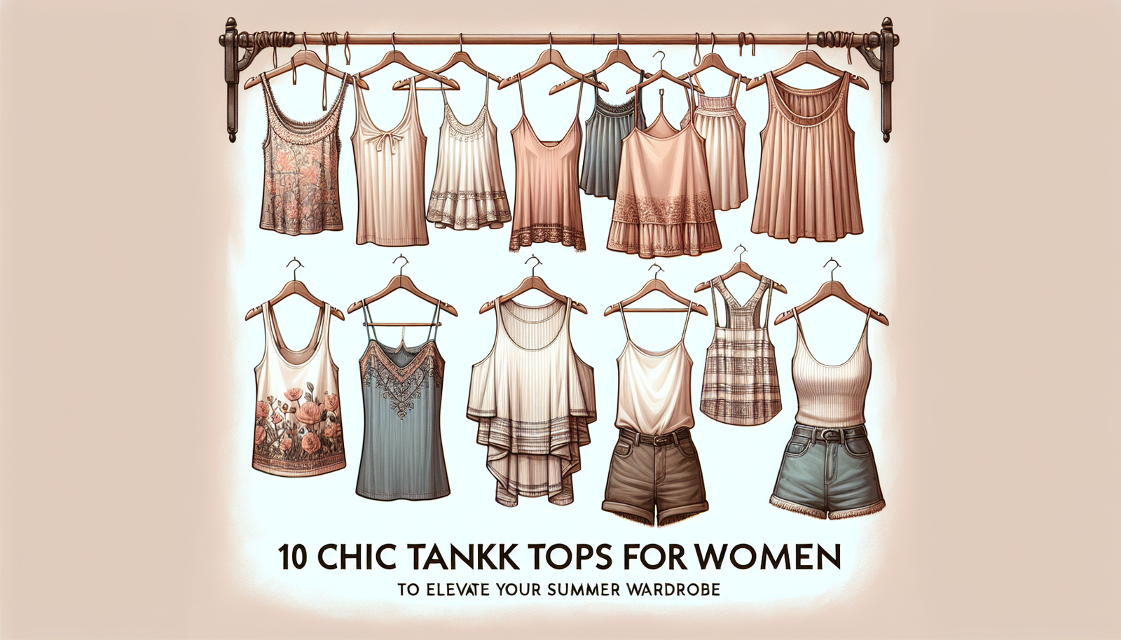 Stylish Tank Tops For Women Sleeveless Style Ideas