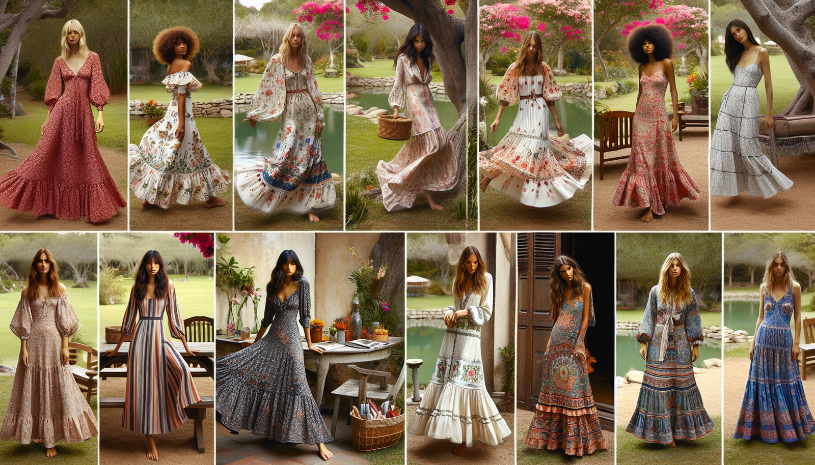 Boho Dresses For Women Maxi Style Ideas
