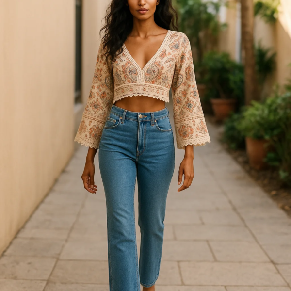 Trendy Crop Tops For Women Style Ideas