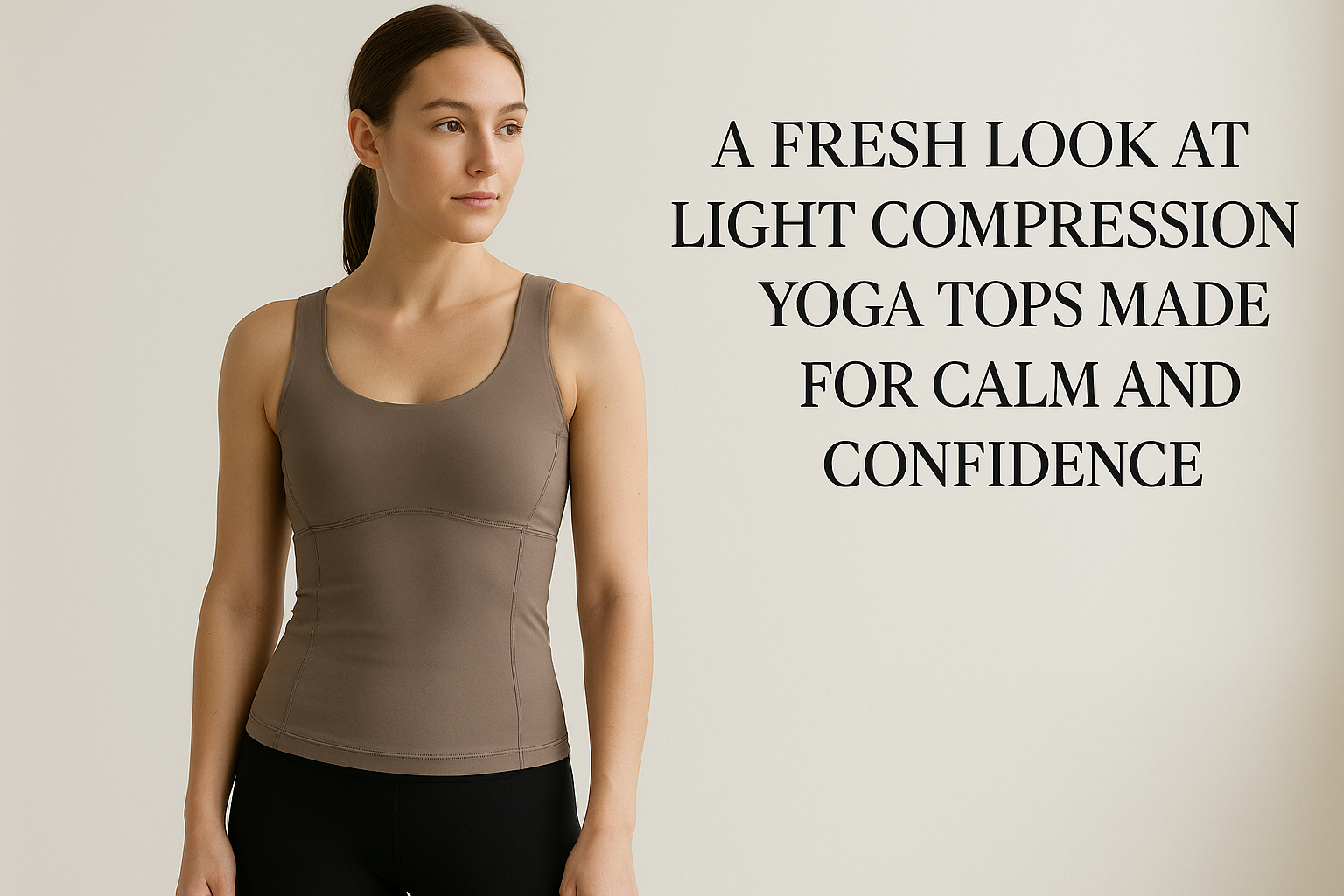 A Fresh Look At Light Compression Yoga Tops Made for Calm and Confidence