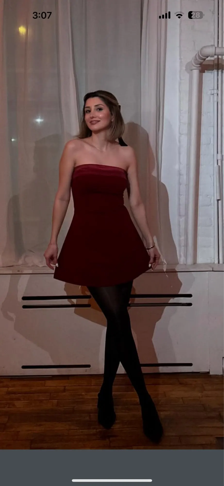 Elegant Off-Shoulder Bodycon Mini Dress for Stunning Nights photo review