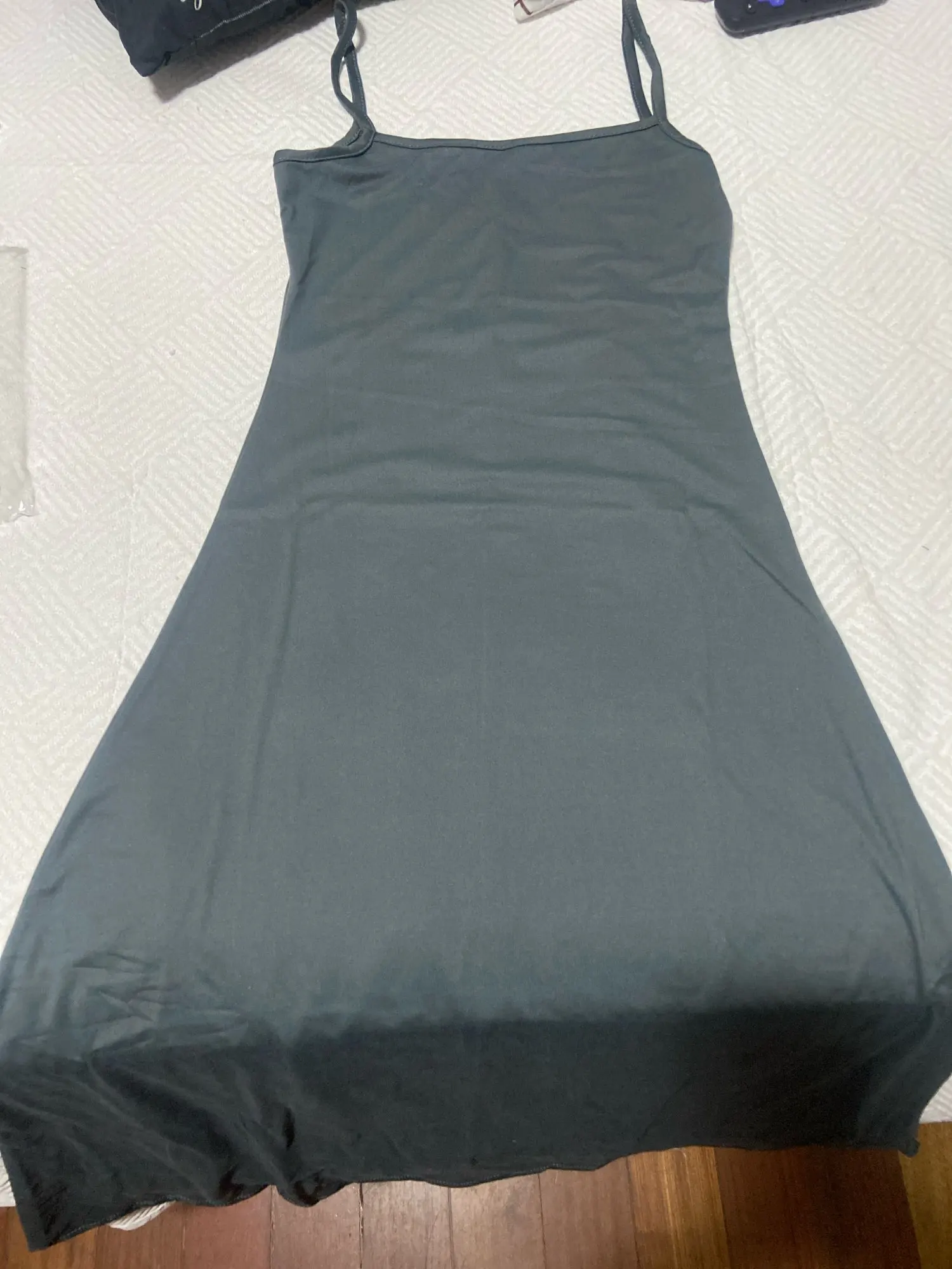 Summer Grey Backless Maxi Dress with Stretch Fit & Strapless Neckline photo review