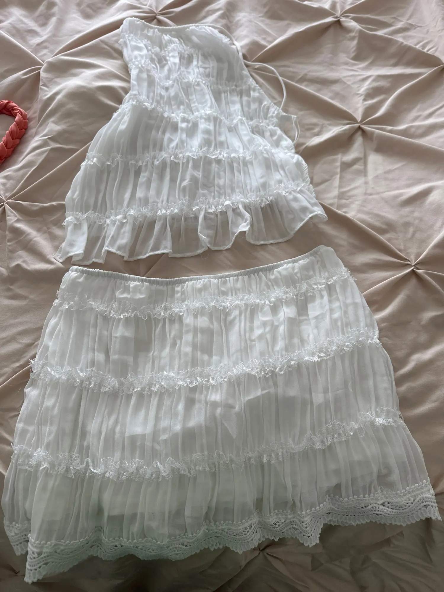 Abby Halter Crop Top & Skirt Set photo review