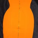 Stunning Orange Bodycon Dress for Unforgettable Nights Out photo review