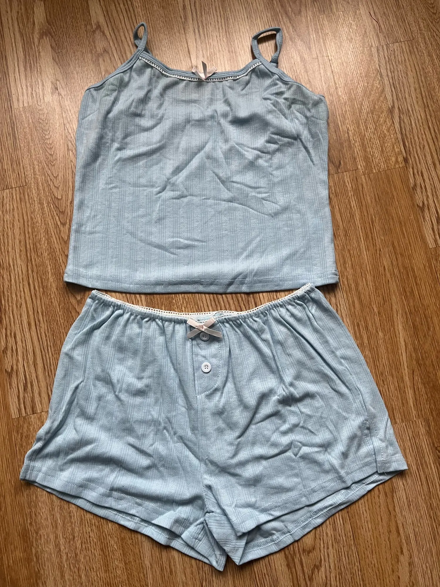 Y2 K Fairy Kawaii Crop Top & Button Shorts Set - 2000 s Aesthetic photo review