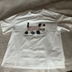 Fun Dog Embroidery Cotton Tees for Stylish Summer Vibes photo review
