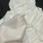 Luxurious Satin Corset Dress Strapless Asymmetrical Scarf photo review