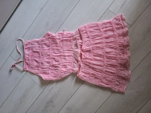 Abby Halter Crop Top & Skirt Set photo review