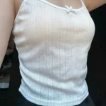 Y2 K Fairy Kawaii Crop Top & Button Shorts Set - 2000 s Aesthetic photo review