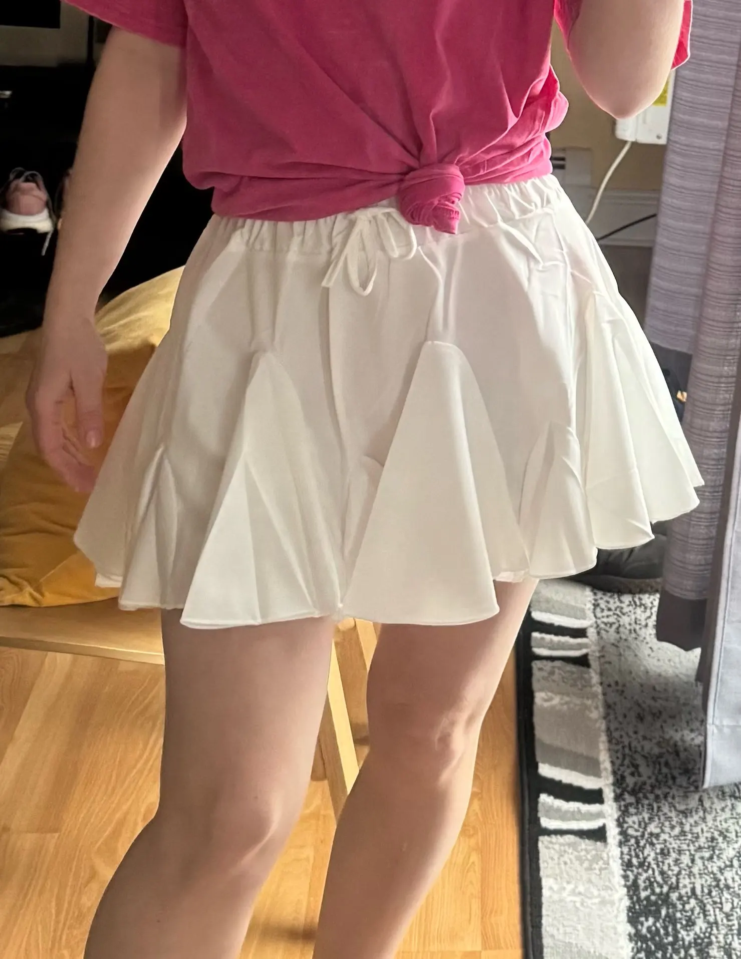 Summer Ruffle Mini Skirt photo review