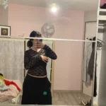 Lace-Trimmed Long Sleeve Crop Top for Unforgettable Nights photo review
