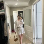 Trendy Button-Up Shirt & Shorts Combo - Perfect Summer Outfit photo review