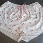 Lace-Trimmed Two-Piece Camisole & Shorts Sleep Set photo review