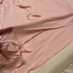 Lace-Up V-Neck Mini Dress Black Pink Sleeveless Summer Stretch photo review