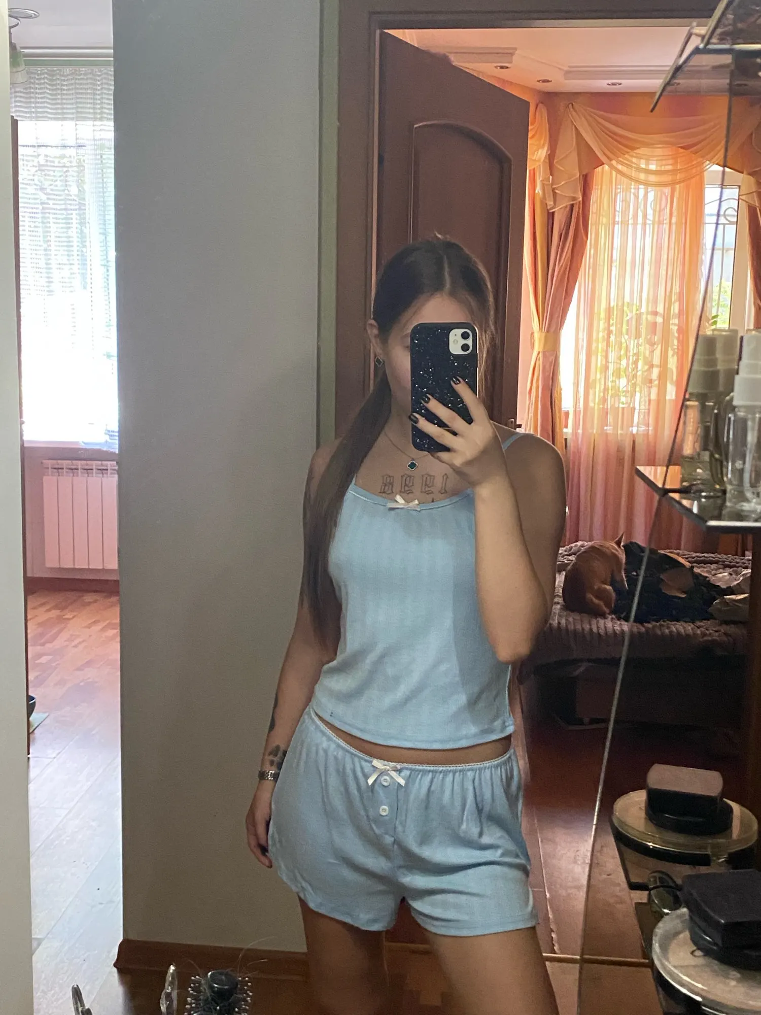 Y2 K Fairy Kawaii Crop Top & Button Shorts Set - 2000 s Aesthetic photo review