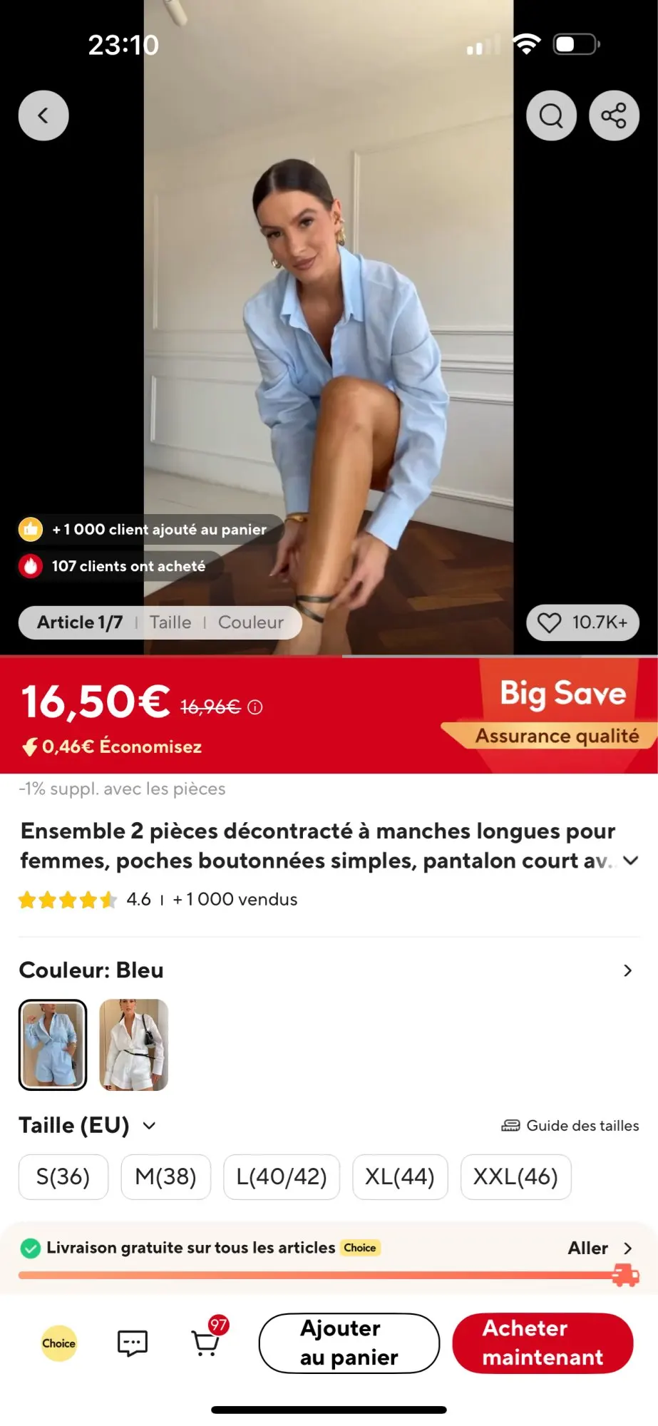 Trendy Button-Up Shirt & Shorts Combo - Perfect Summer Outfit photo review