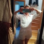 Trendy Button-Up Shirt & Shorts Combo - Perfect Summer Outfit photo review