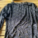 Lace-Trimmed Long Sleeve Crop Top for Unforgettable Nights photo review