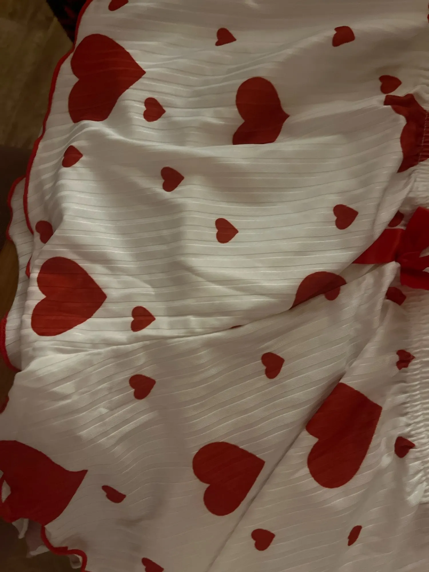 Lace-Trimmed Two-Piece Camisole & Shorts Sleep Set photo review