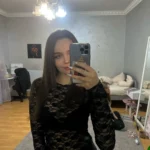 Lace-Trimmed Long Sleeve Crop Top for Unforgettable Nights photo review