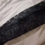 Lace-Trimmed Long Sleeve Crop Top for Unforgettable Nights photo review