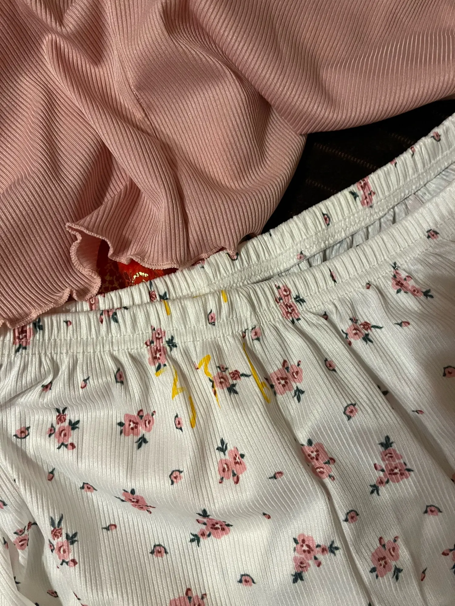 Lace-Trimmed Two-Piece Camisole & Shorts Sleep Set photo review