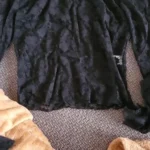 Lace-Trimmed Long Sleeve Crop Top for Unforgettable Nights photo review