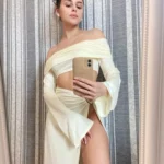 Bohemian Off-Shoulder High Split Beach Skirt Set for Women photo review