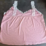 Lace-Trimmed Two-Piece Camisole & Shorts Sleep Set photo review