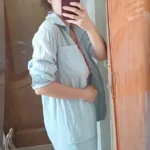 Trendy Button-Up Shirt & Shorts Combo - Perfect Summer Outfit photo review