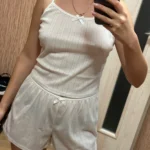 Y2 K Fairy Kawaii Crop Top & Button Shorts Set - 2000 s Aesthetic photo review