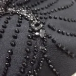Beaded Spaghetti Strap Bandage Dress Ankle-Length photo review
